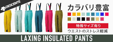 DESCENTE デサント LAXING INSULATED PANTS スキーパンツ